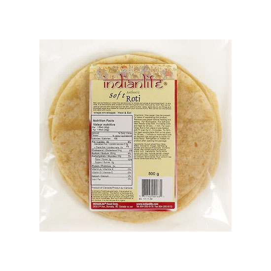 Picture of Indianlife Soft Roti - 500g*12