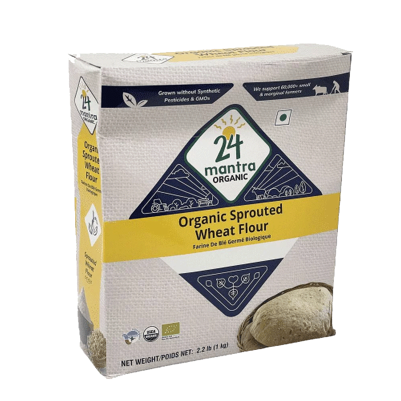 Picture of 24 Mantra Organic Sprouted Wheat Flour - 1kg