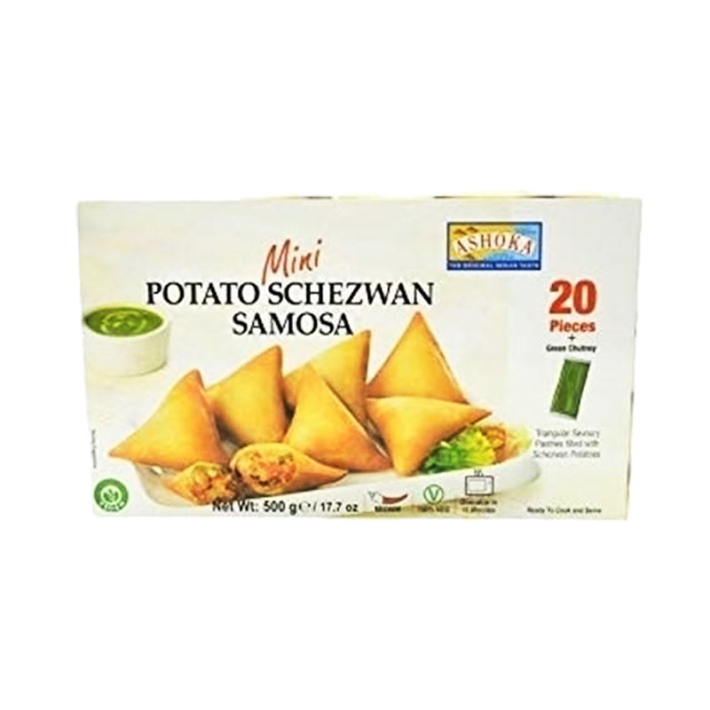 Picture of Ashoka Mini Potato Schezwan Samosa FRZ - 500g*20