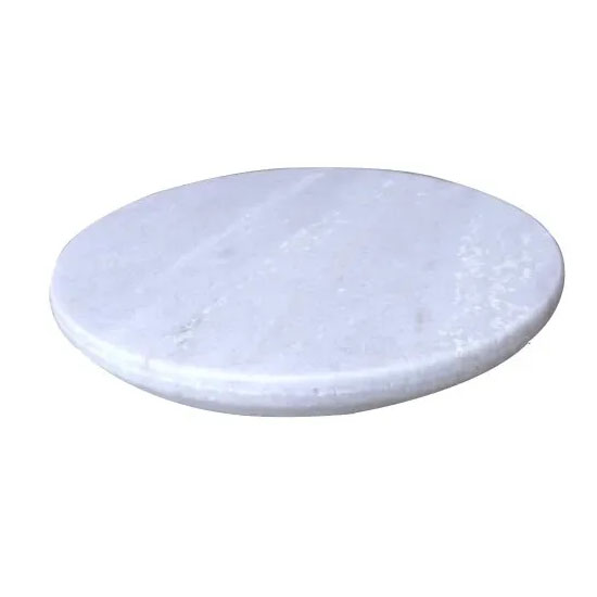 Picture of Mayuri White Marble Chakla-10"