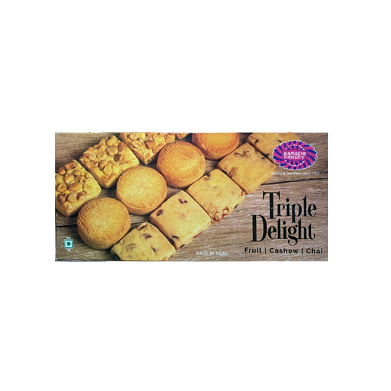 Picture of Karachi Triple Delight Biscuits - 600g