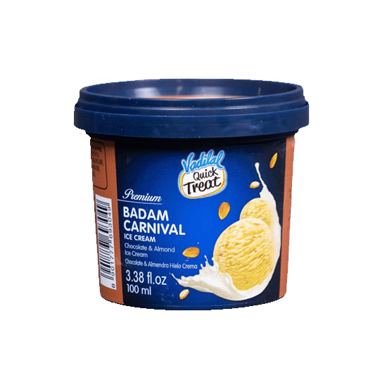 Picture of Vadilal Badam Carnival Ice Cream FRZ - 100ml