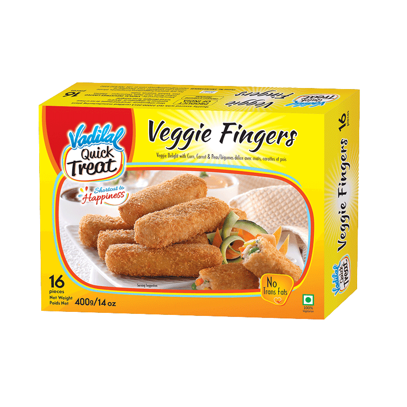Picture of Vadilal Veggie Fingers FRZ - 400g