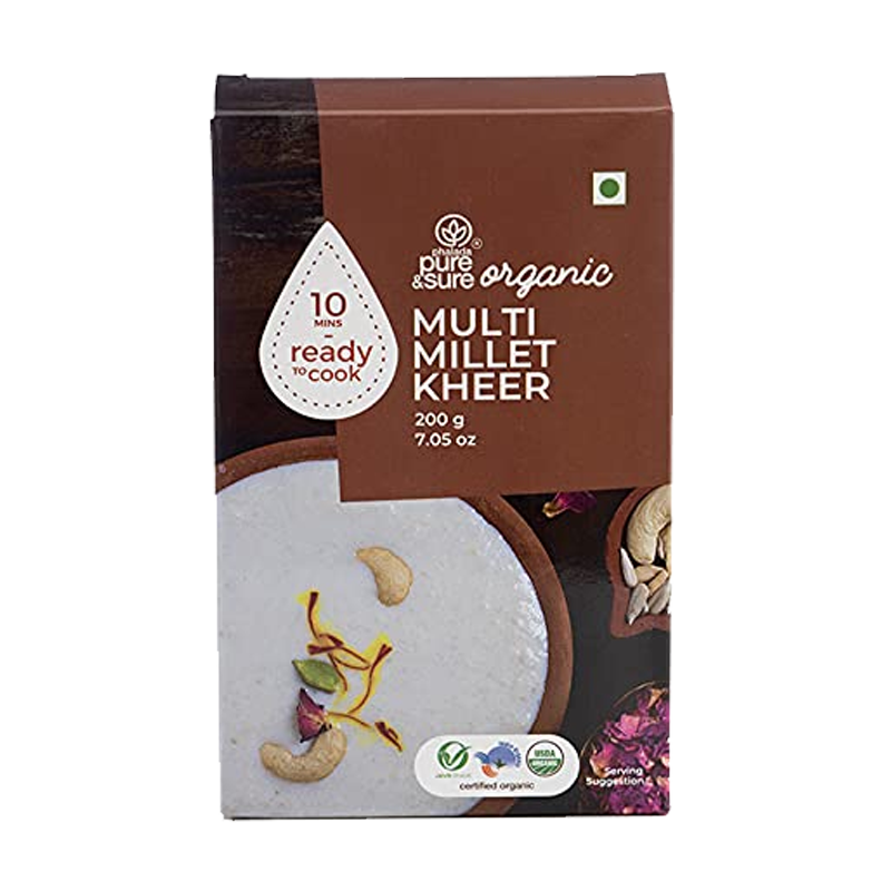 Picture of Pure & Sure Organic Multi Millet Kheer - 200g