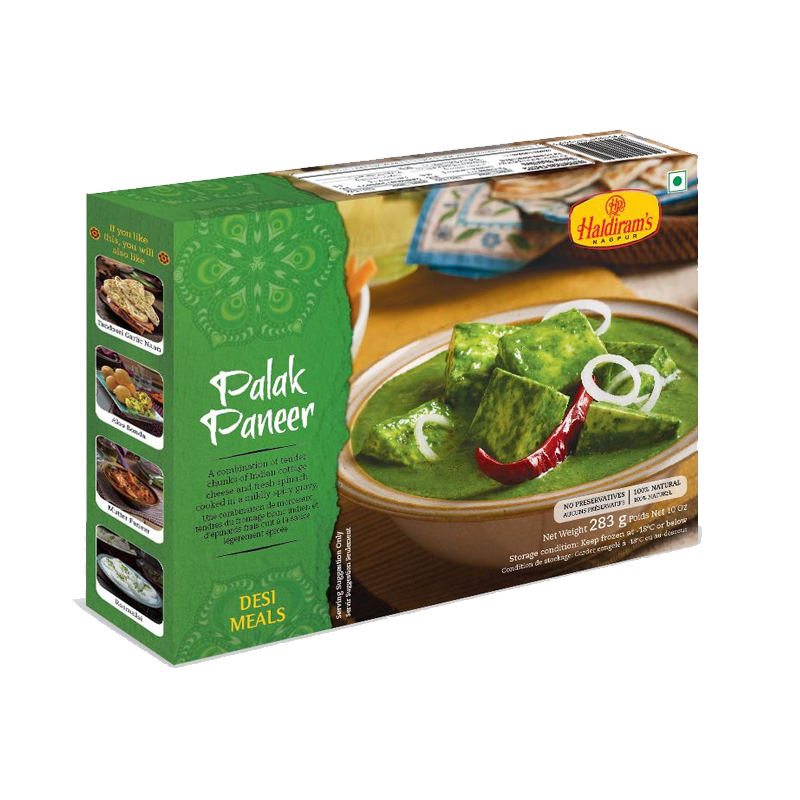 Picture of Haldirams Palak Paneer FRZ - 283g