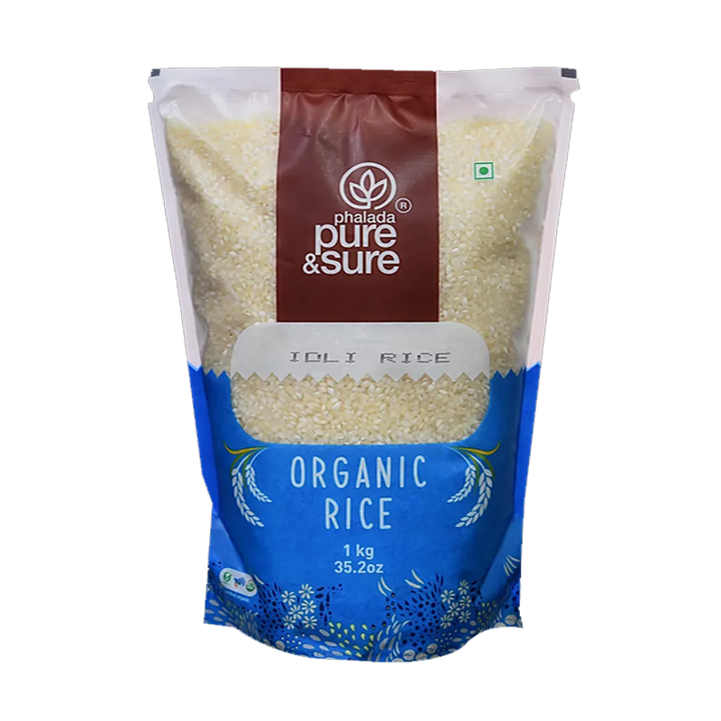 Picture of Pure & Sure Organic Idli Rice - 1kg