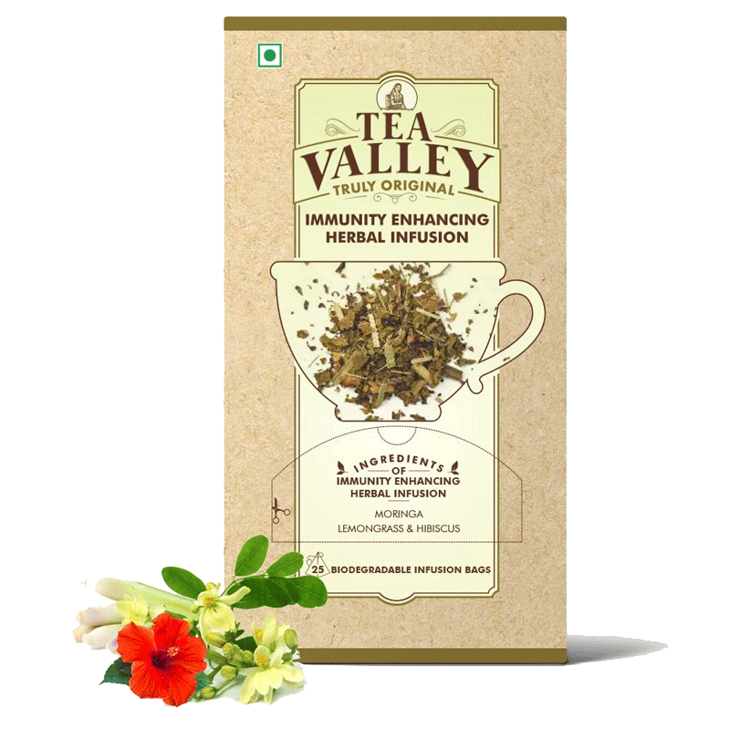 Picture of Tea Valley Immunity Enhancing Herbal Tea Bags - 40g*20