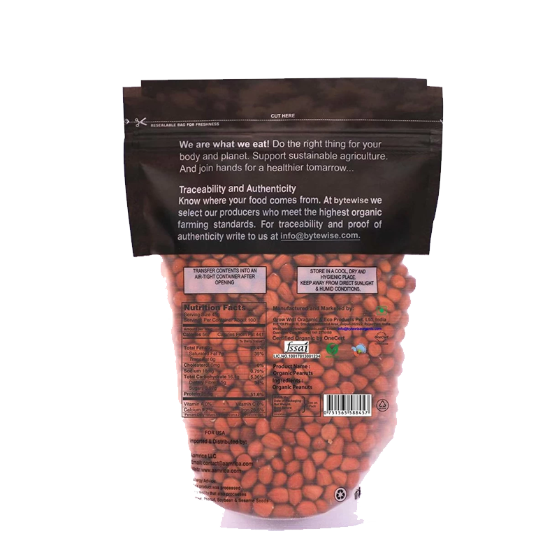 Picture of Bytewise Organic Spicy Roasted Peanut - 1lb