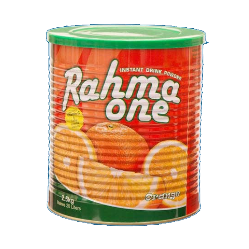 Picture of Rahma One Orange Instant Drink Mix - 5lb