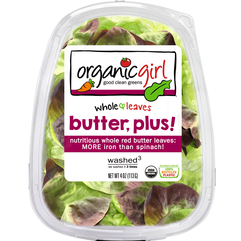 Picture of Girl True Hearts Organic Butter Plus Salad - 4oz