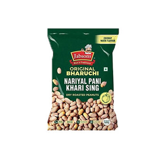 Picture of Jabsons Peanut Nariyal Pani Khari Sing Bharuchi Peanuts-400g