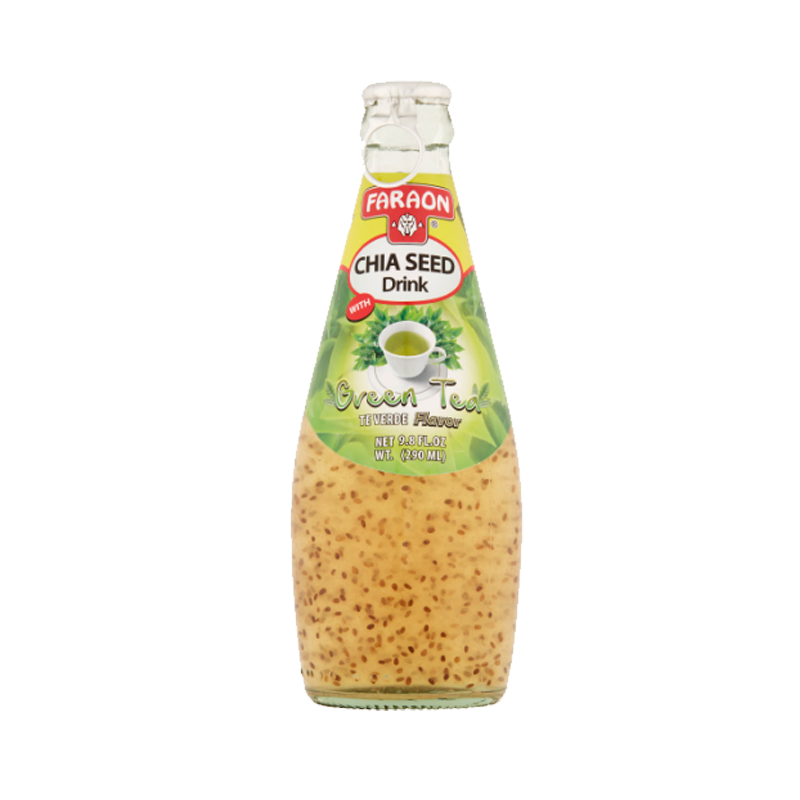 Picture of Faraon Chia Seed Drink Green Tea - 290ml