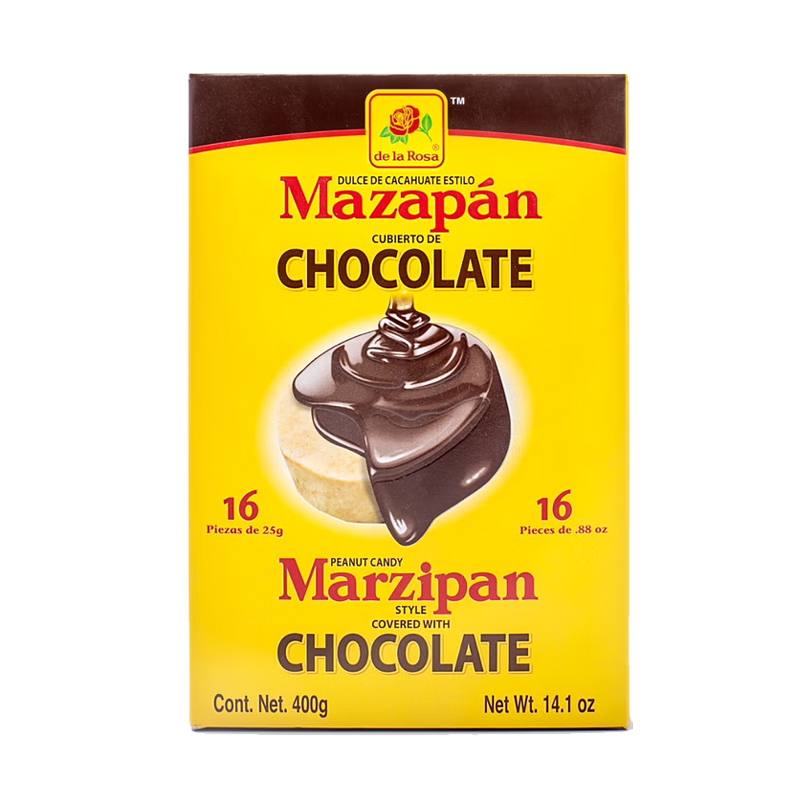 Picture of De La Rosa Mexican Chocolate Mazapan - 16pc