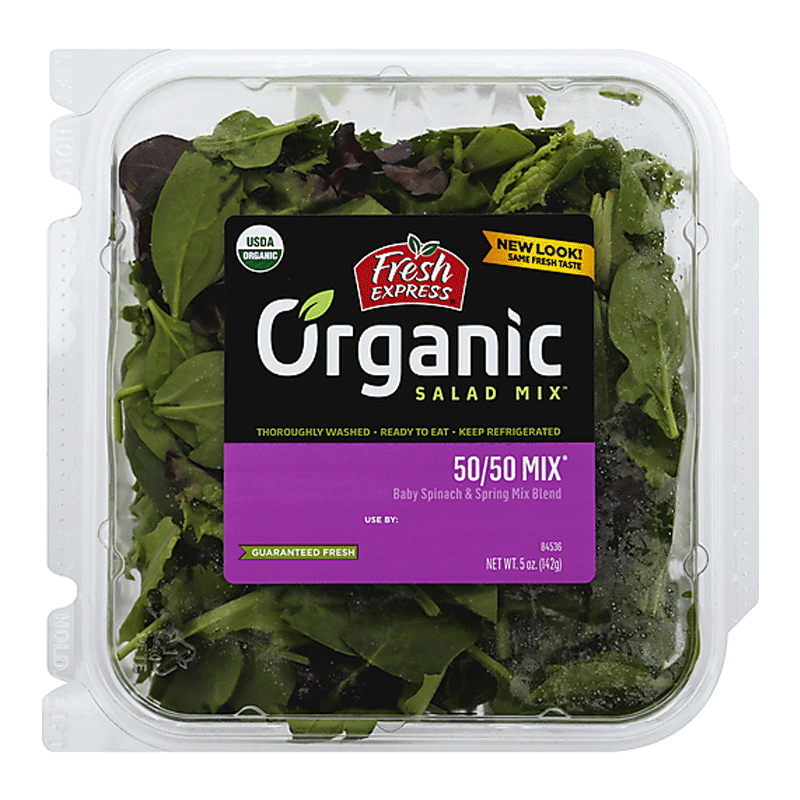 Picture of Fresh Express Organic Sald Mix 50/50 Mix - 5oz