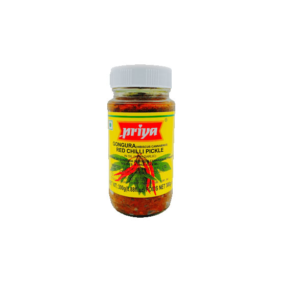 Picture of Priya Gongura Red Chilli WG Pickle - 300g