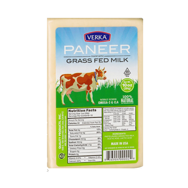 Picture of Verka Paneer Grass Fed - 10oz