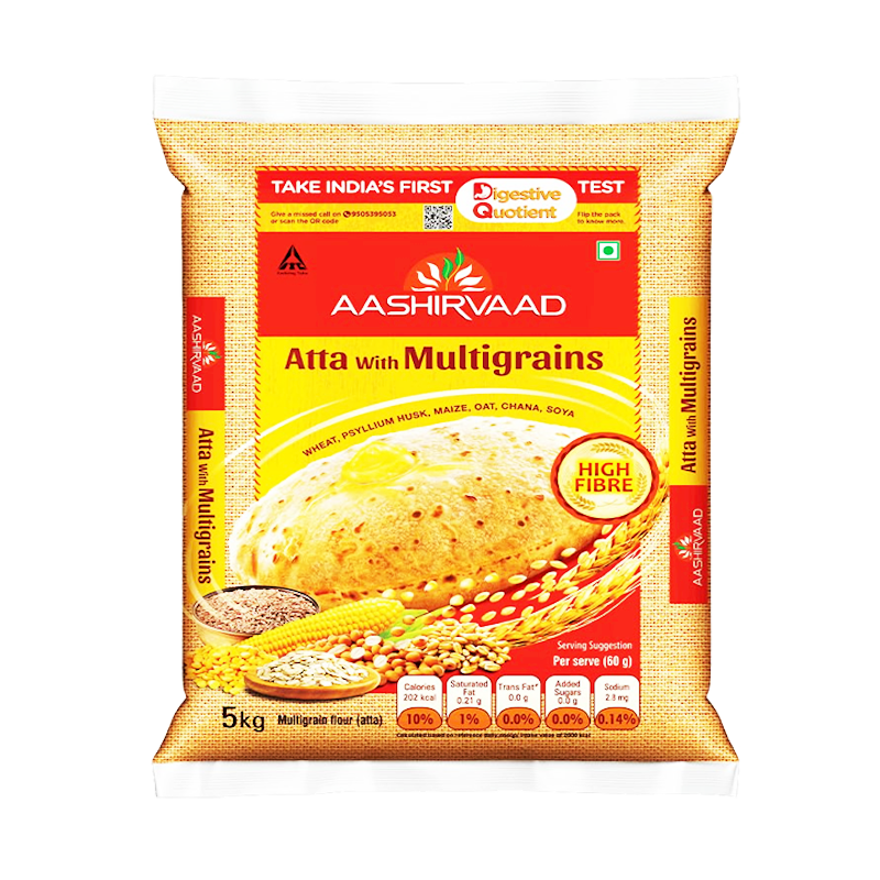 Picture of Aashirvaad Multigrain MFV Atta  - 5lb