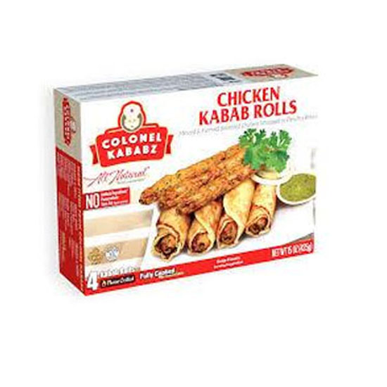 Picture of Colonel Kababz Chicken Kabab Rolls FRZ - 425g*4