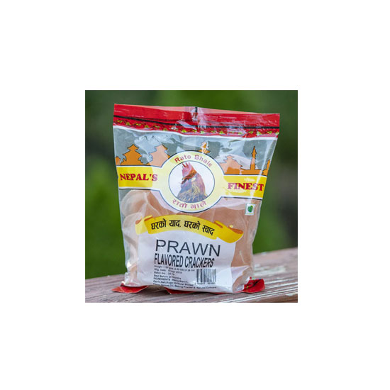 Picture of Rato Bhale Prawn Flavored Crackers Chips-120g