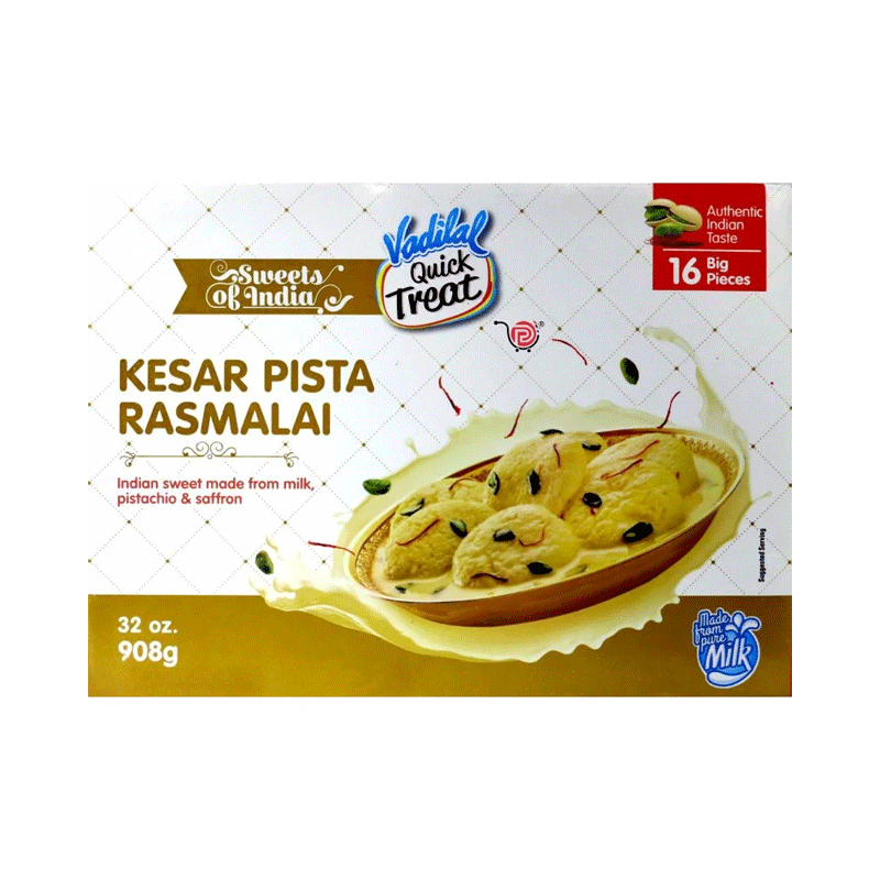 Picture of Vadilal Kesar Pista Rasmalai FRZ - 908g
