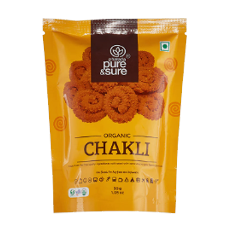 Picture of Pure & Sure Organic Chakli - 30g