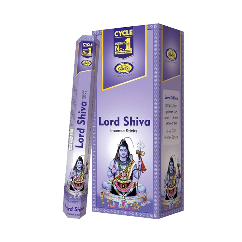 Picture of Cycle Lord Shiva Incense Sticks-Box*6