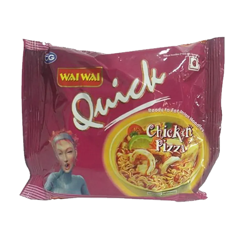 Picture of Wai Wai Quick Chicken Pizza Noodles - 70g