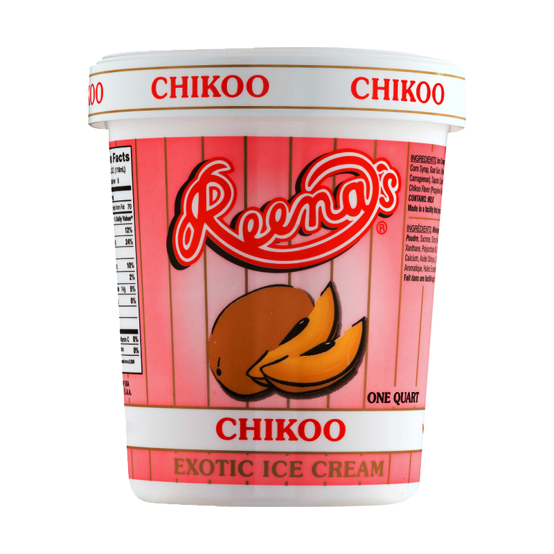 Picture of Reenas Chikoo Ice cream FRZ - 946ml