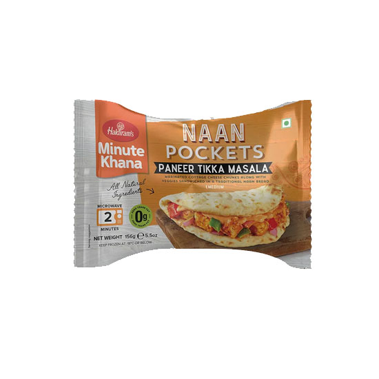 Picture of Haldirams Paneer Tikka Masala Naan Pockets FRZ