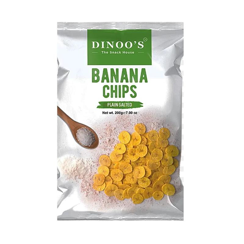 Picture of Dinoos Banana Chips Plain Salted - 7oz