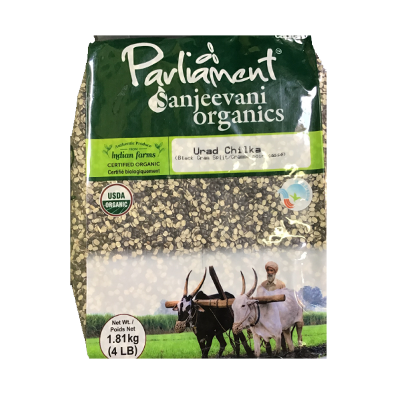 Picture of Parliament Sanjeevani Organic Urad Chilka - 4lb