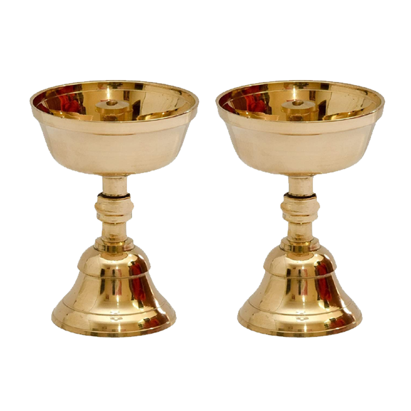 Picture of Brass Nanda Jot Stand Big -6.5