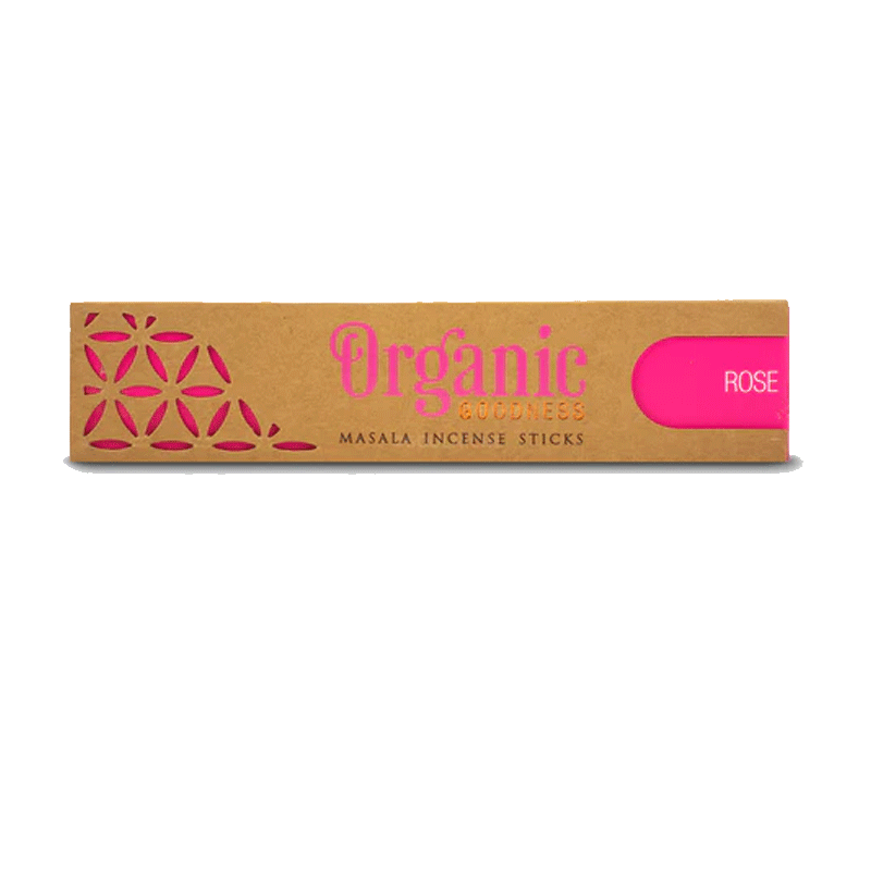 Picture of Organic Goodness Rose incense sticks