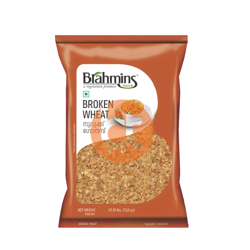 Picture of Brahmins Broken Wheat - 1kg