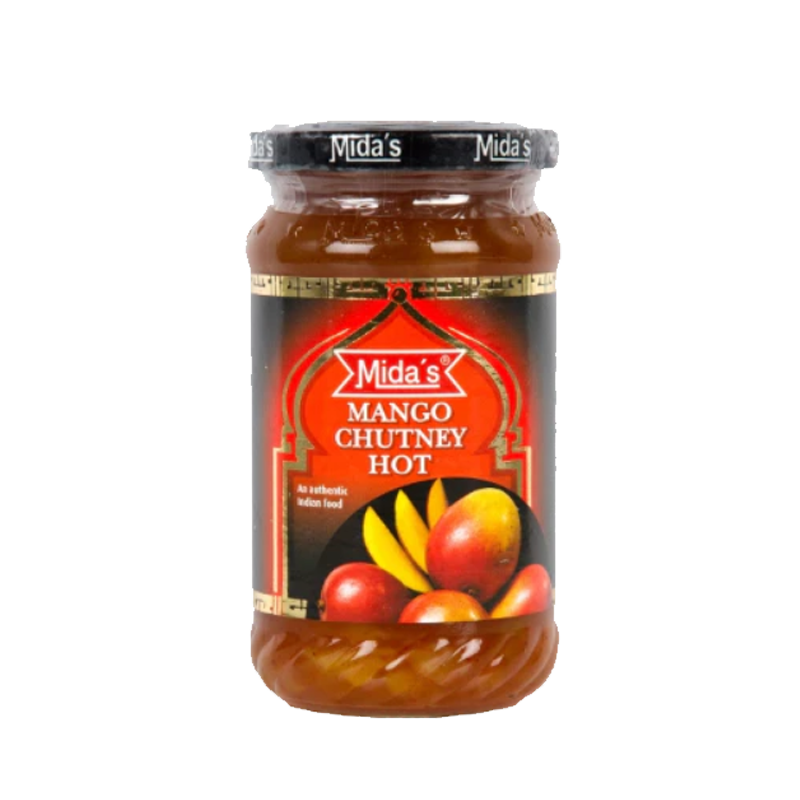 Picture of Midas Mango Chutney Hot S-340g