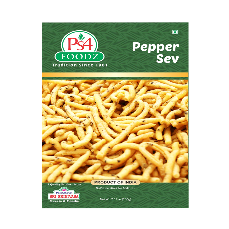 Picture of PS4 Foodz Pepper Sev - 200g