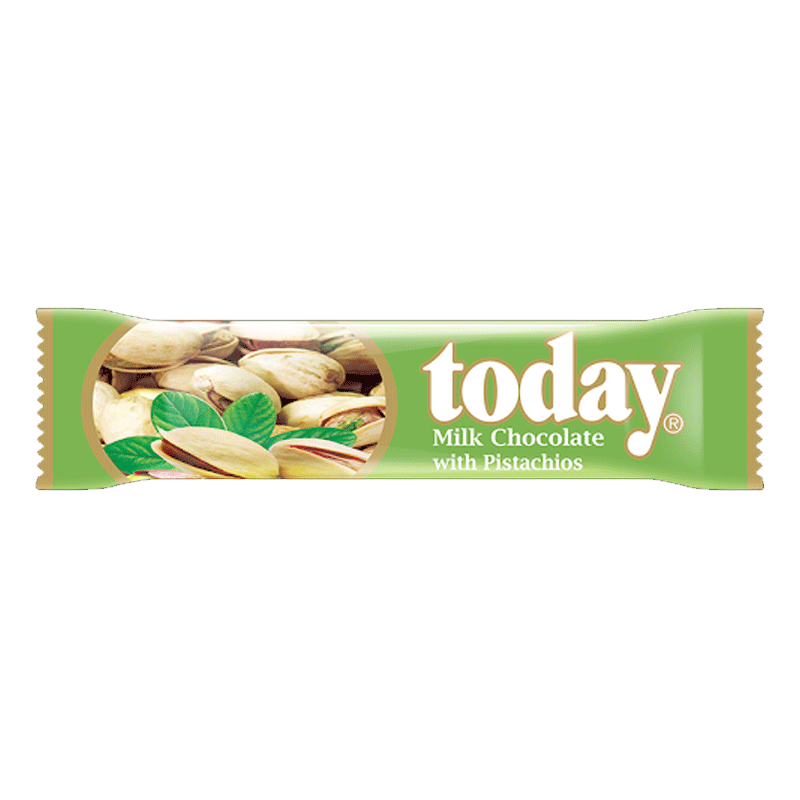 Picture of Today Milk Chocolate With Pistachio - 42g