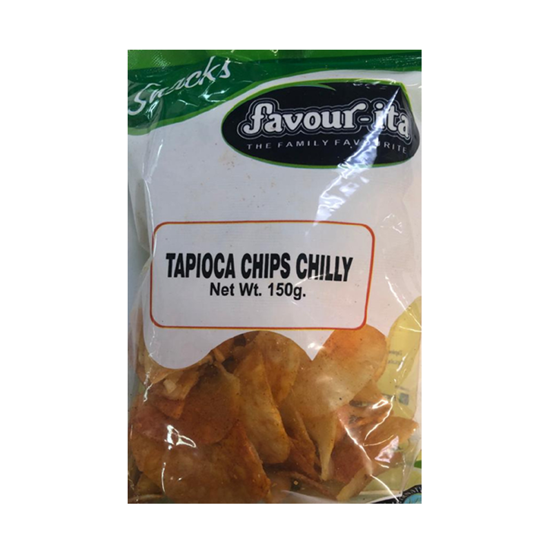 Picture of Favourita Tapioca Chips Chilly - 150g