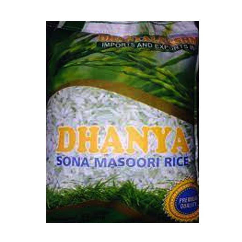 Picture of Dhanya Sona Masoori Rice - 20lb