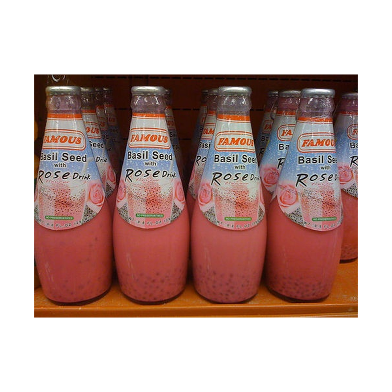 Picture of Famous Basil Seed Rose Drink - 290ml