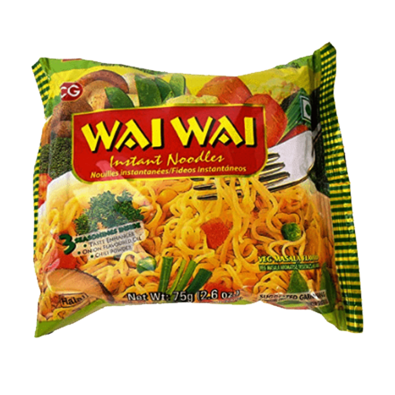Picture of Wai Wai Instant Vegetable Noodles - 75g*5