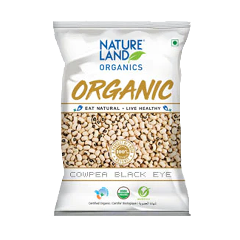 Picture of Nature Land Organic Cowpea Black Eye - 2lb