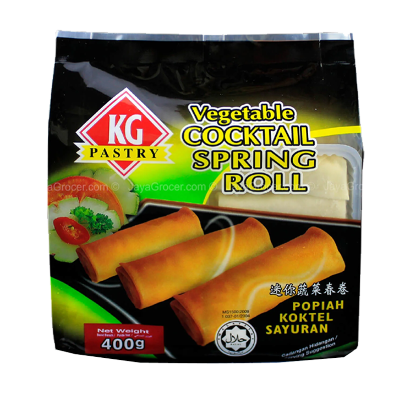 Picture of KG Pastry Veg Cocktail Spring Roll FRZ - 400g