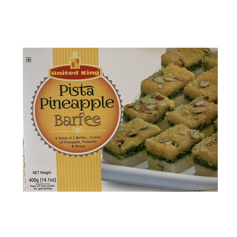Picture of United King Pista Pineapple Barfee FRZ - 2kg
