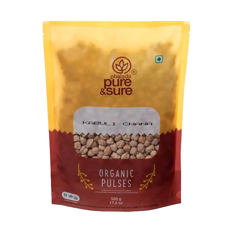Picture of Pure & Sure Organic Kabuli Chana - 500g