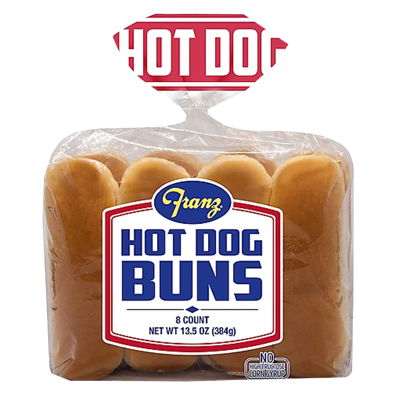 Picture of Franz Hot Dog Buns - 384g*8