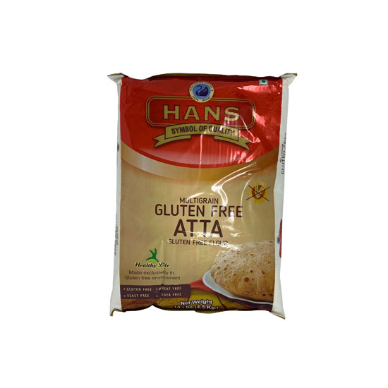 Picture of Hans Multigrain Gluten Free Atta - 10Lbs