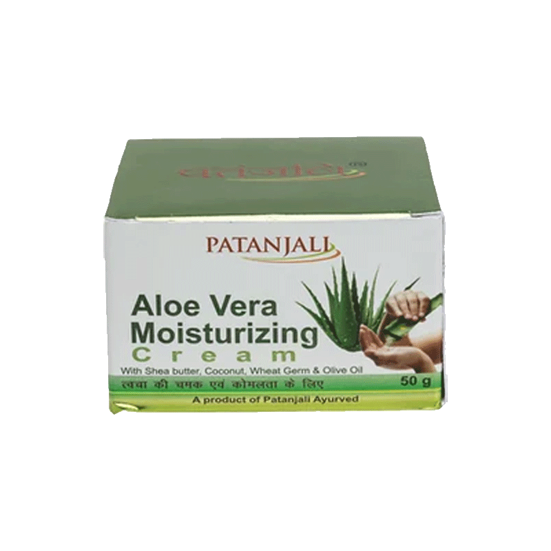 Picture of Patanjali Aloevera Moisturizing Cream - 50g