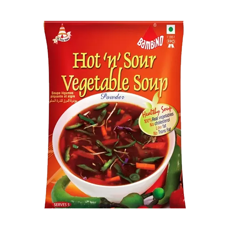 Picture of Bambino Hot & Sour Veg Soup - 55g