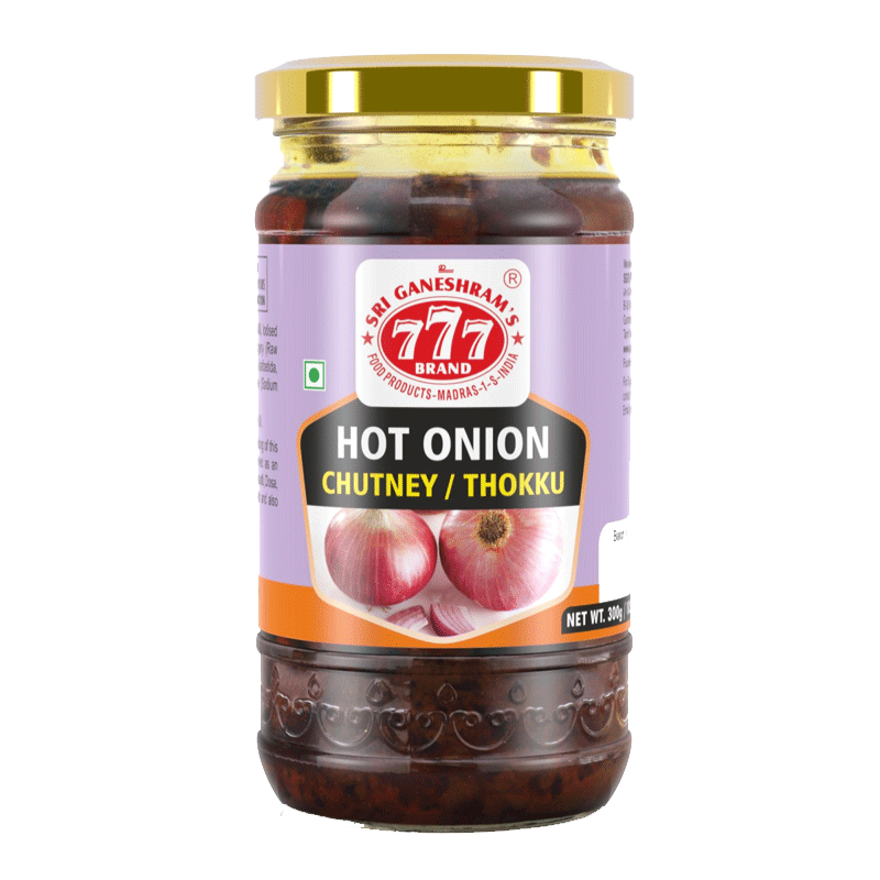 Picture of 777 Onion Hot Chutney - 300g